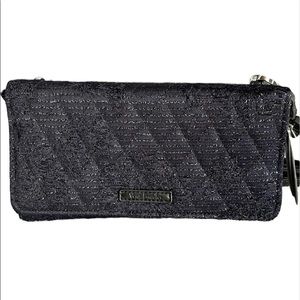 Vera Bradley RFID Wallet Crossbody in Black